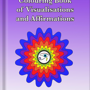 Poster Colouring Book  of  Visualization and Affrimations